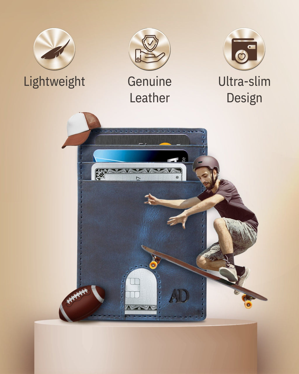 Slim Leather Cardholder