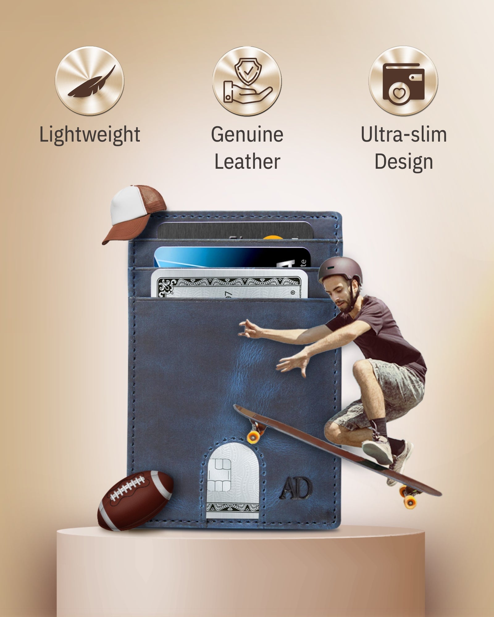 Slim Leather Cardholder