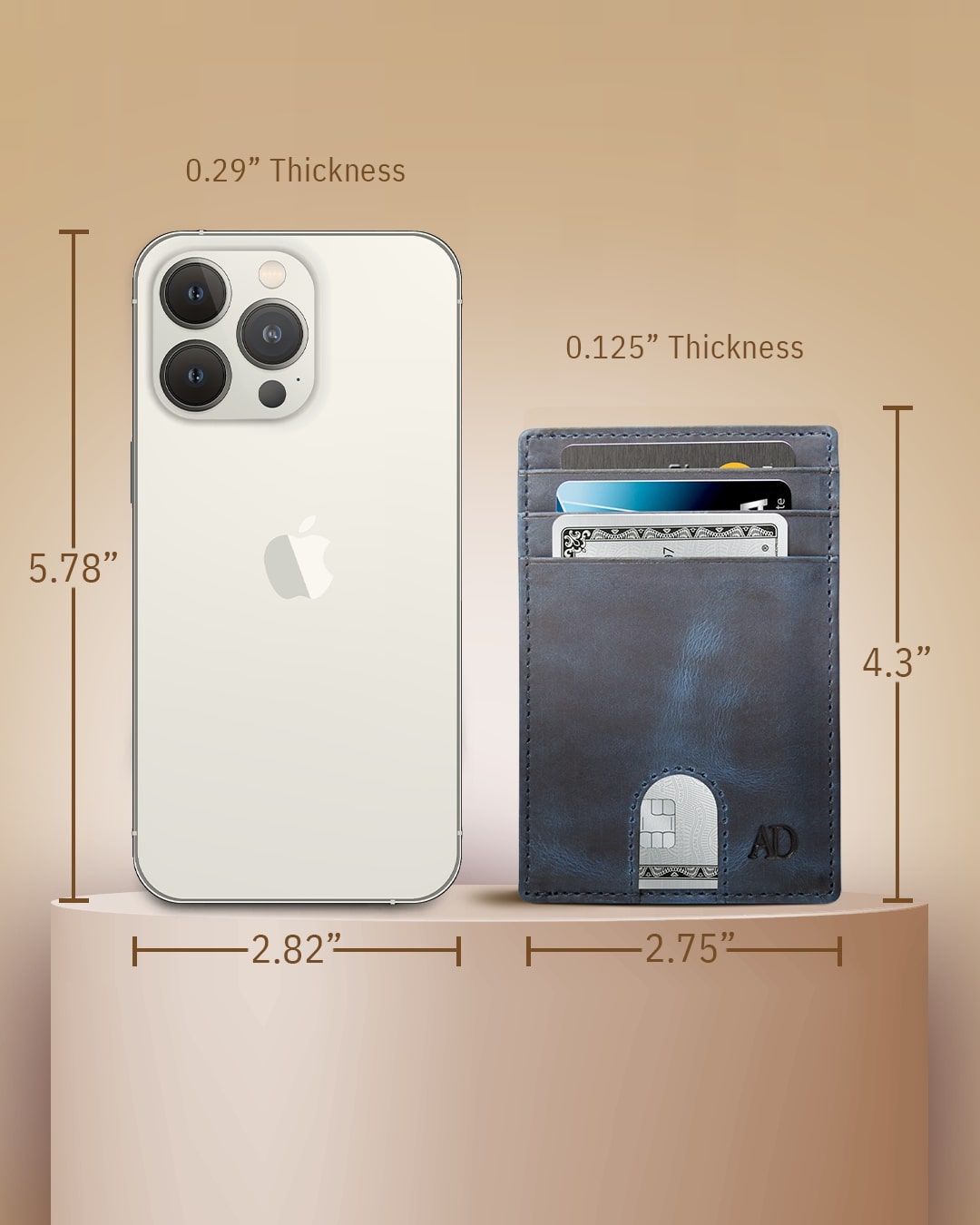 Slim Leather Cardholder