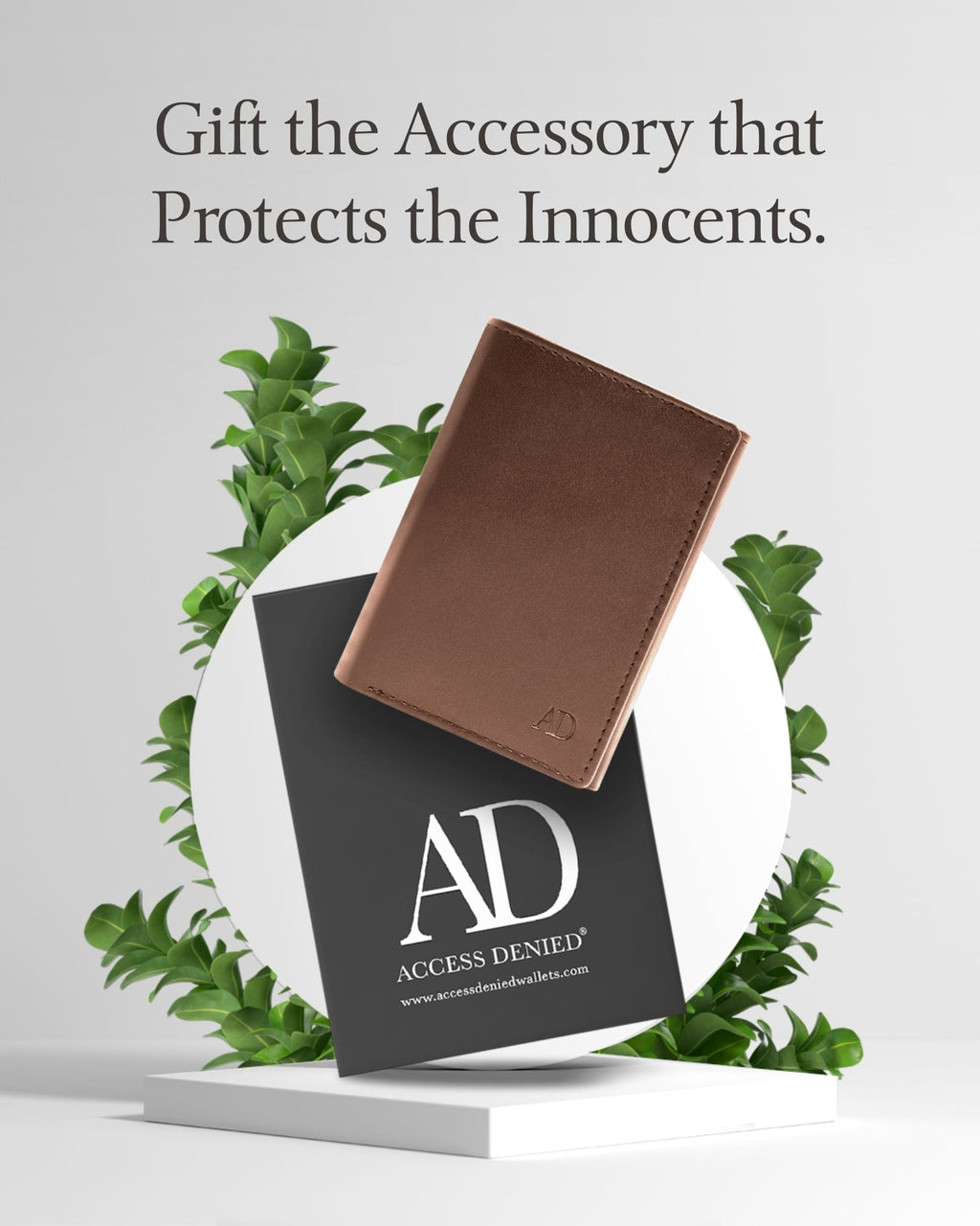 Vegan Leather Trifold Wallet