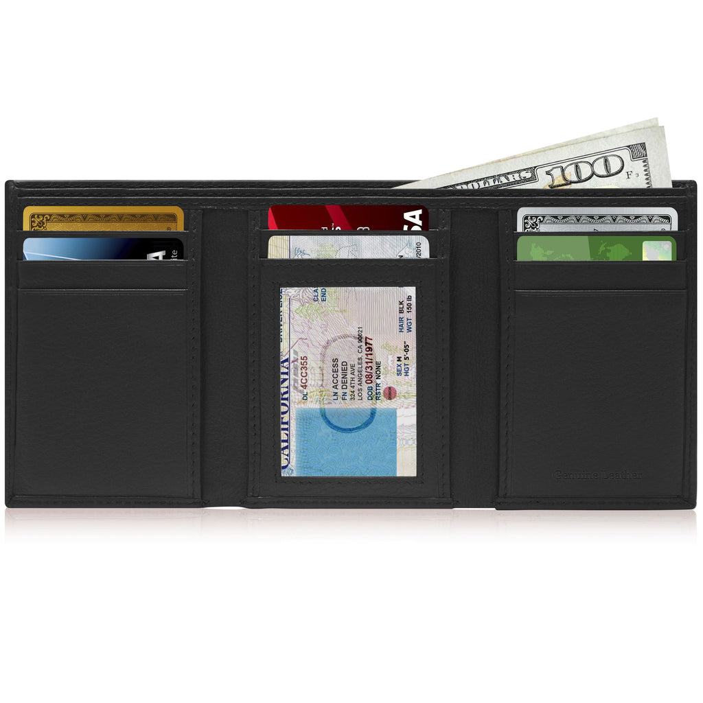 Full Grain Leather Trifold Wallet