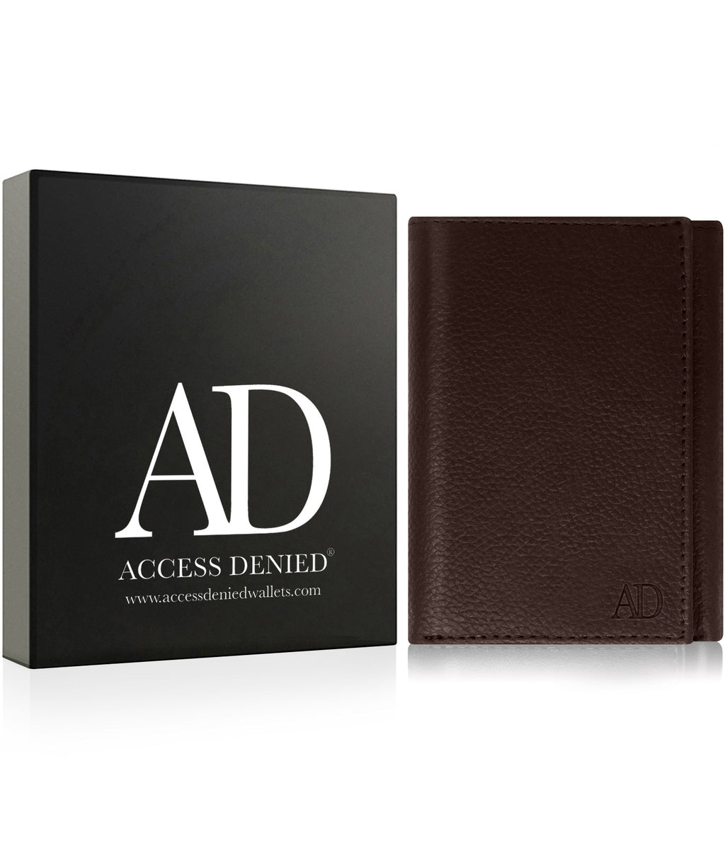 Full Grain Leather Trifold Wallet