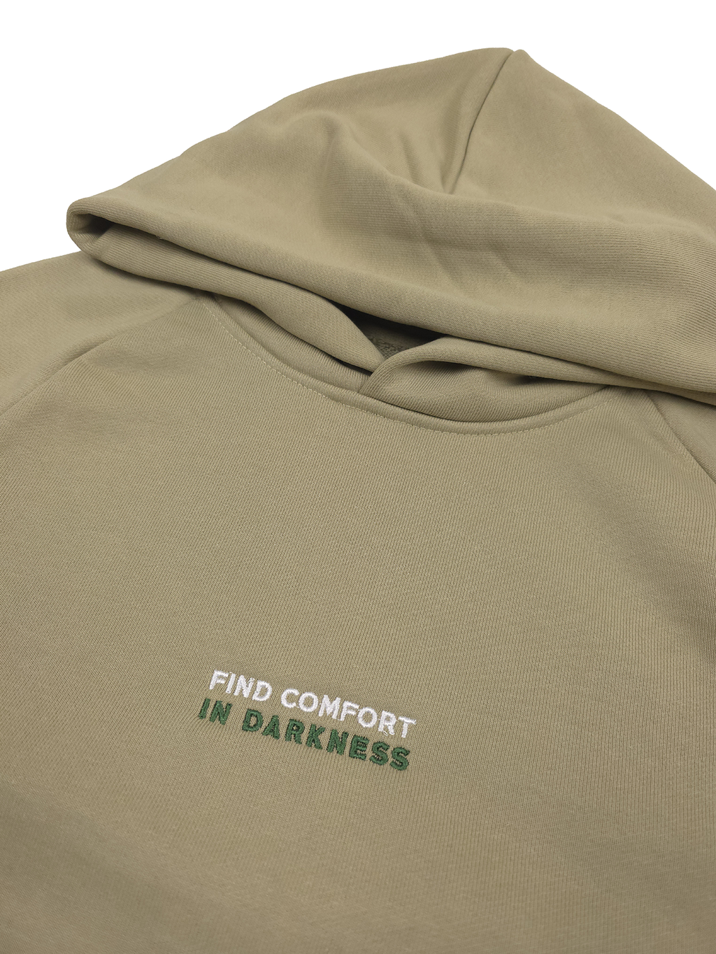Find Comfort Pullover Hoodie — Moss Gray