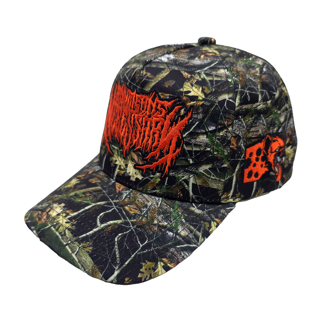 Hardcore Camo Snapback Hat
