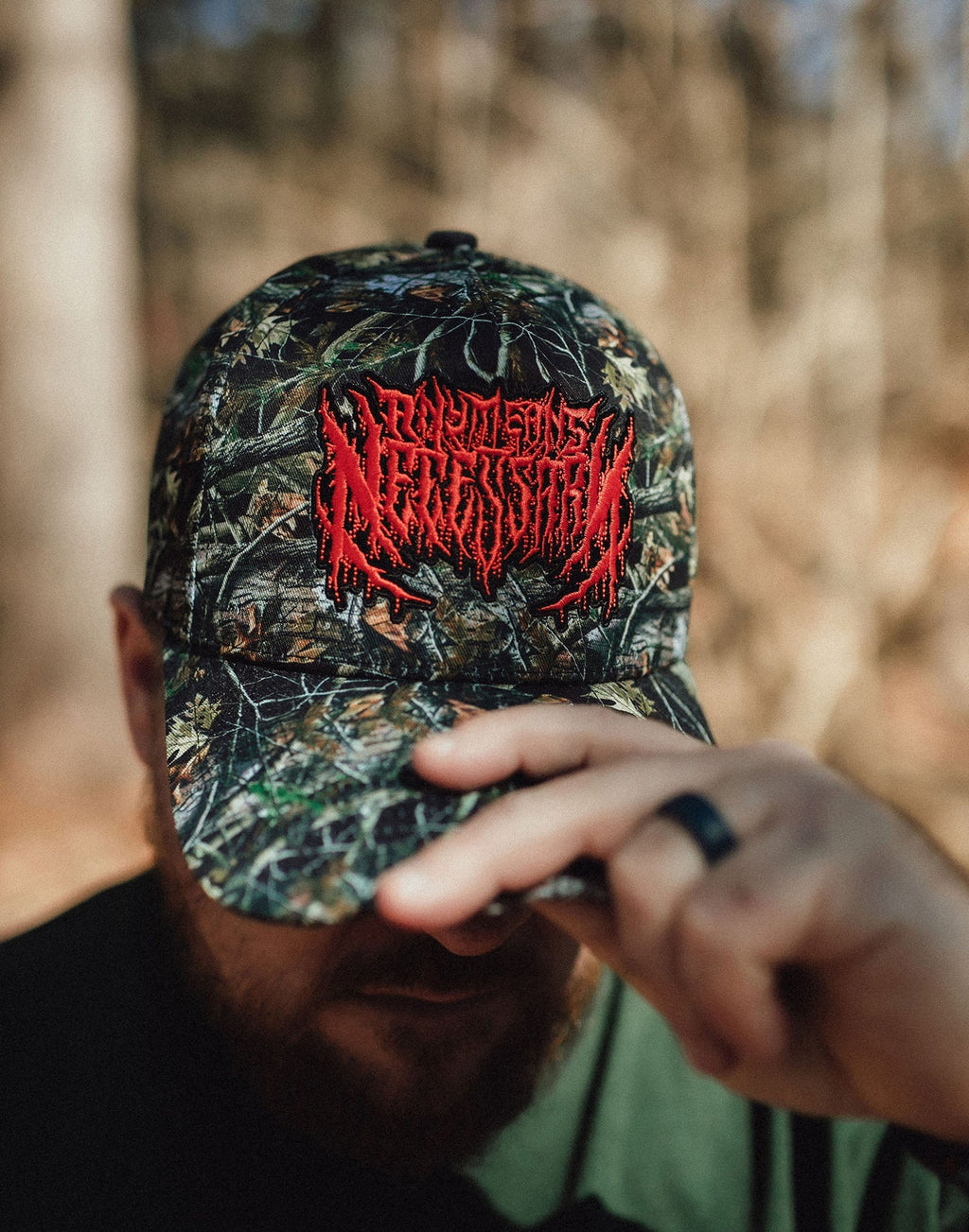 Hardcore Camo Snapback Hat
