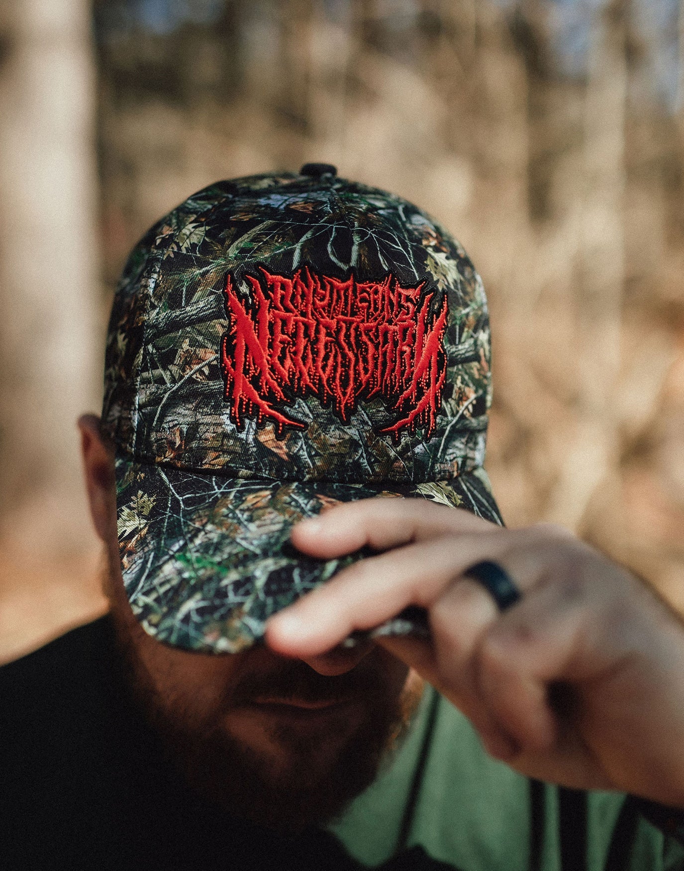 Hardcore Camo Snapback Hat