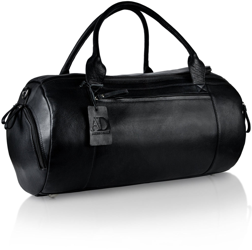 Genuine Leather Travel Duffel Bag