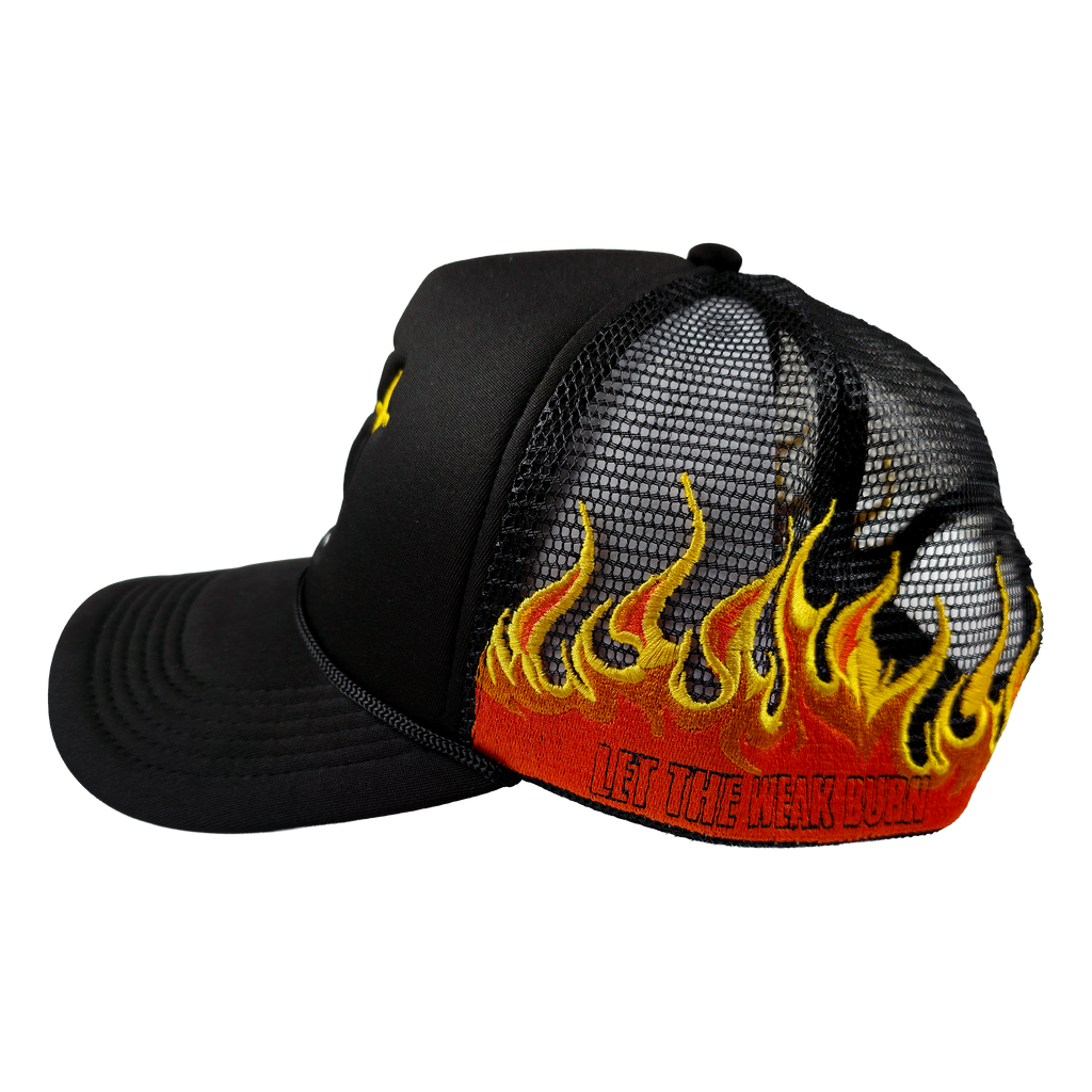 Let the Weak Burn Snapback Hat