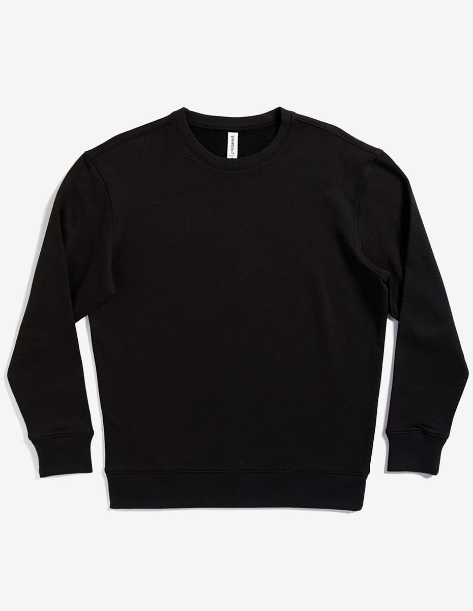 Midweight Crew Neck Fleece Sweatshirt
