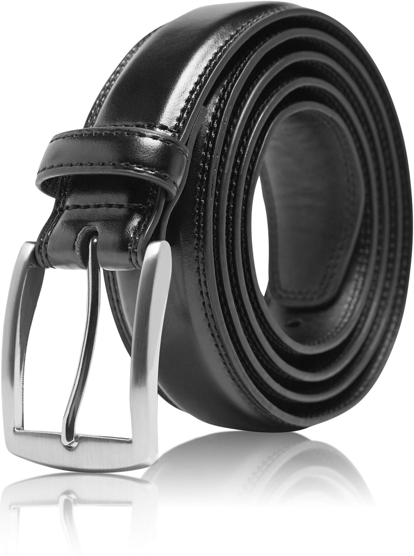Slim Genuine Leather Belt