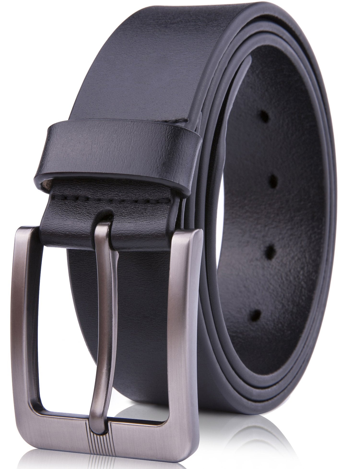 Wide Genuine Leather Belt