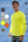 UPF 50 Performance Long Sleeve Crew